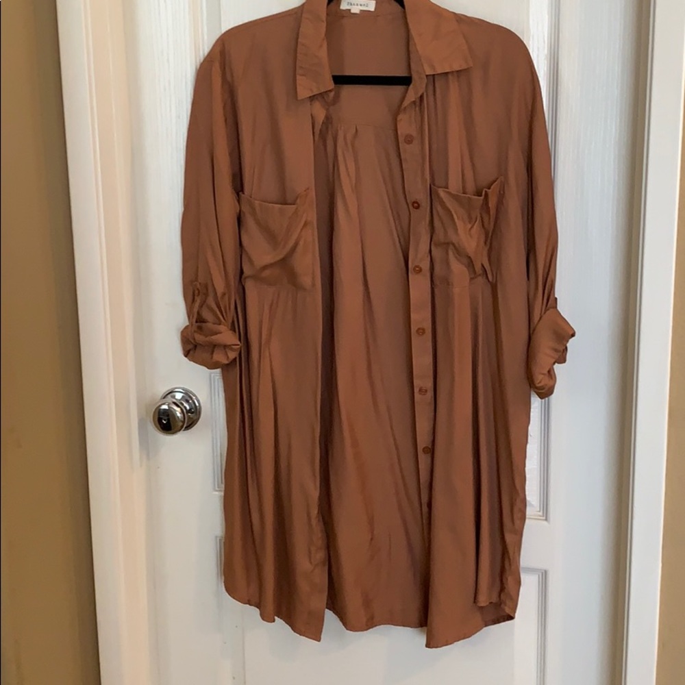 Long flowy blouse